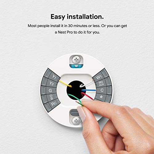 White Programmable Smart Thermostat W439