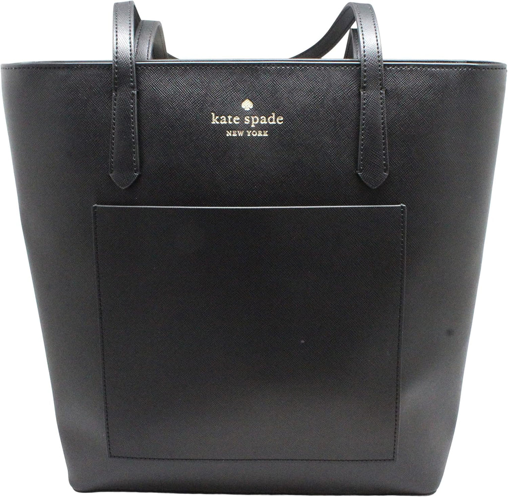 Black Leather Tote F5811