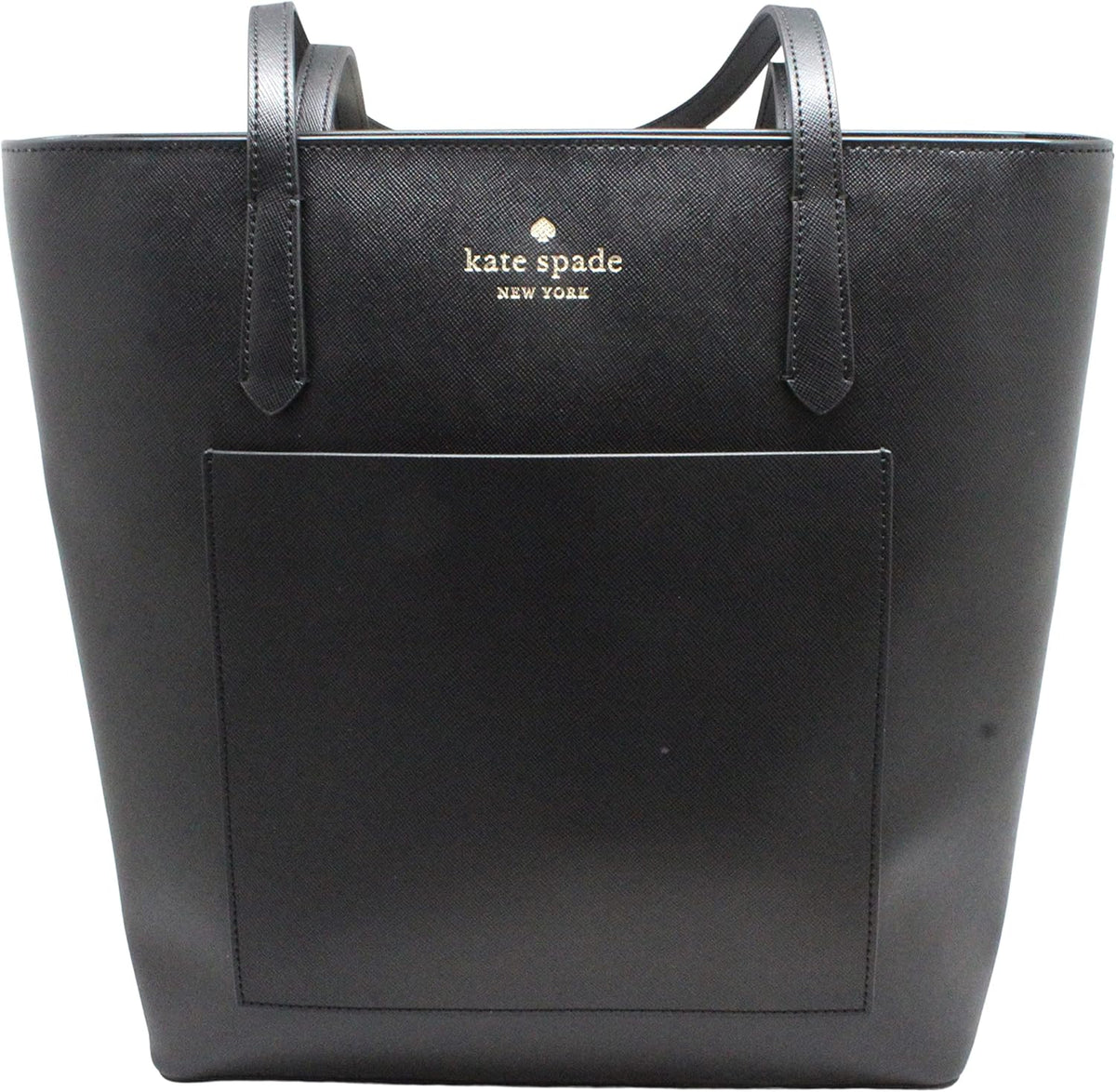 Black Leather Tote F5811