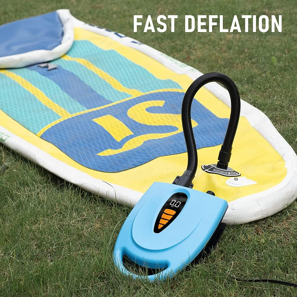 Electric Inflator Air Pump 20 PSI with 12V DC Car Connector Y1192