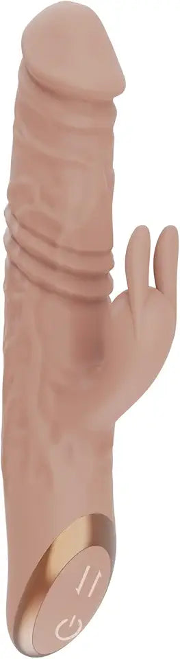 Black Silicone Rabbit Vibrator D186198