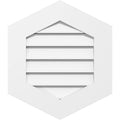 22x22W x 26x22H PVC Gable Vent D610030