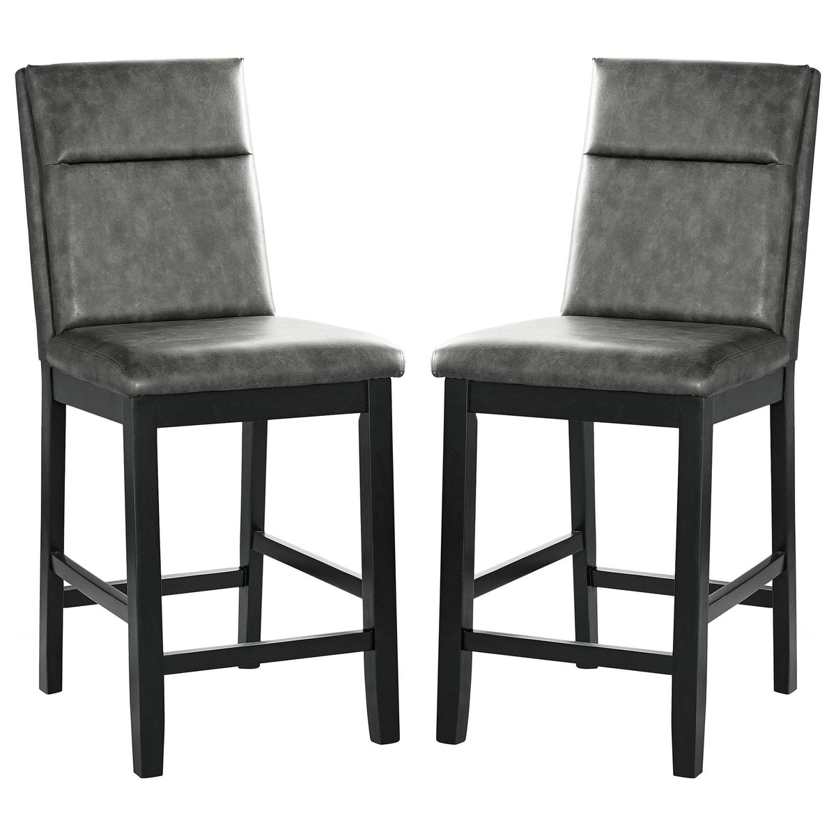 Gray Counter Height Chair (Set of 2) B184