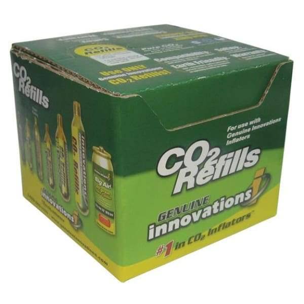 16g Threaded CO2 Cartridges, 20/Box Y734