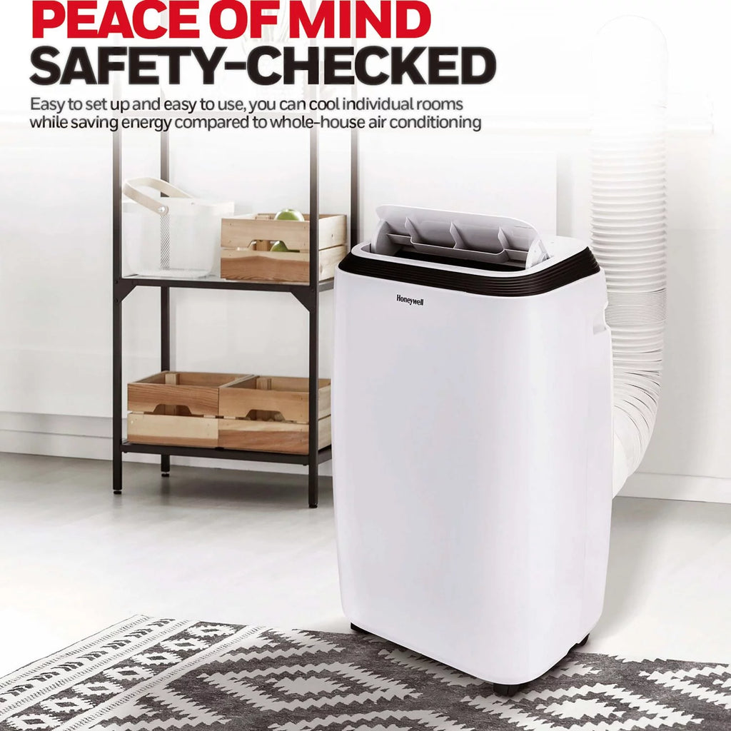 9,900 BTU 115 V 450 Sq. ft. Portable Air Conditioner/Dehumidifier in White U1313
