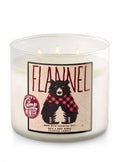 Flannel 3-Wick Candle F94381