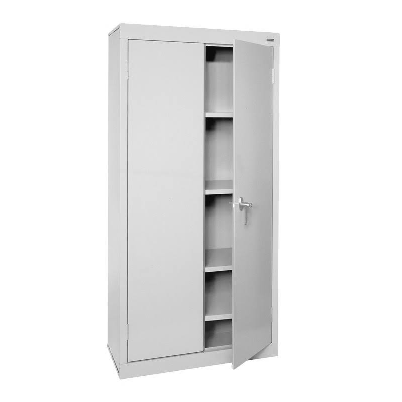 Storage Cabinet 4 Shelves Dove Gray G368685