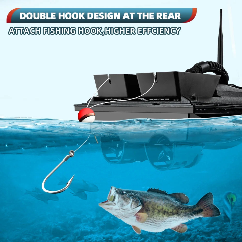 500M Remote Control Fishing Bait Boat with GPS K4262