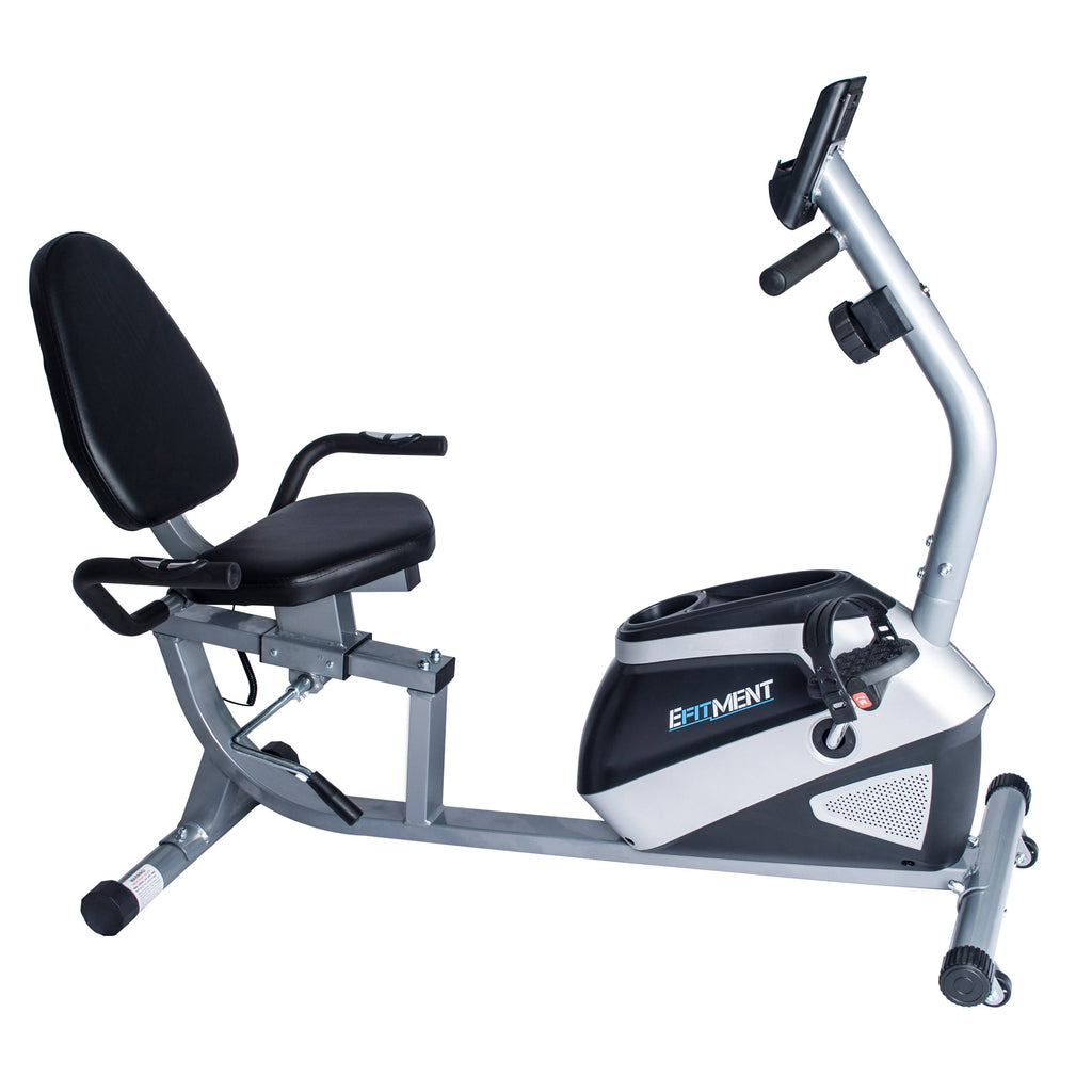 Magnetic Recumbent Exercise Bike with LCD Monitor U8802