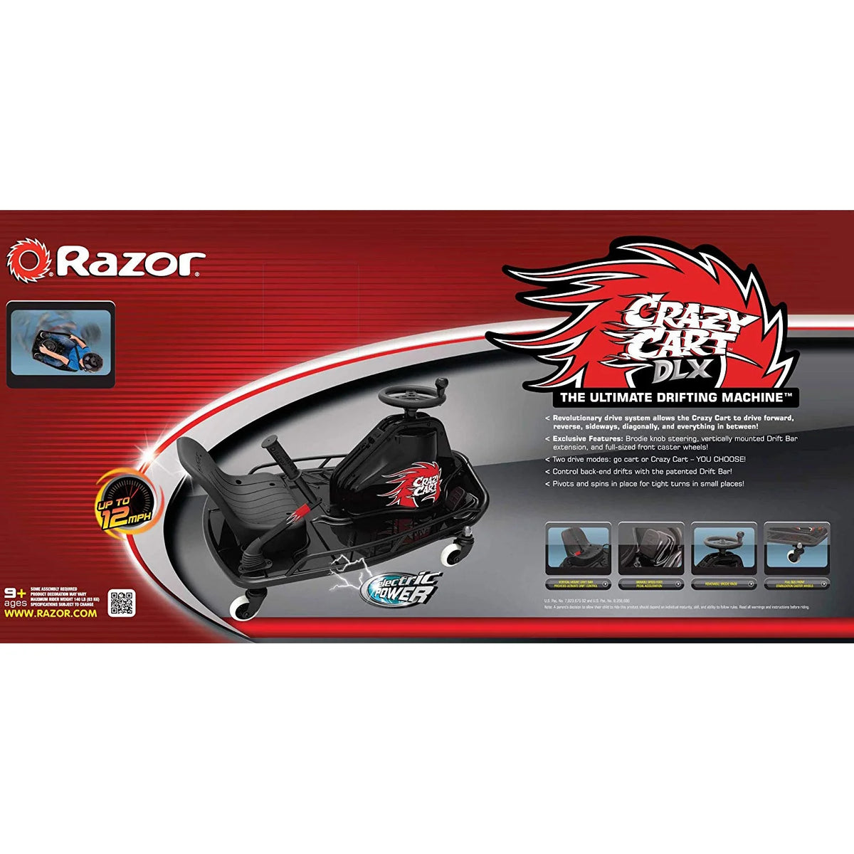 24V Electric Powered Drifting Go Kart A392334