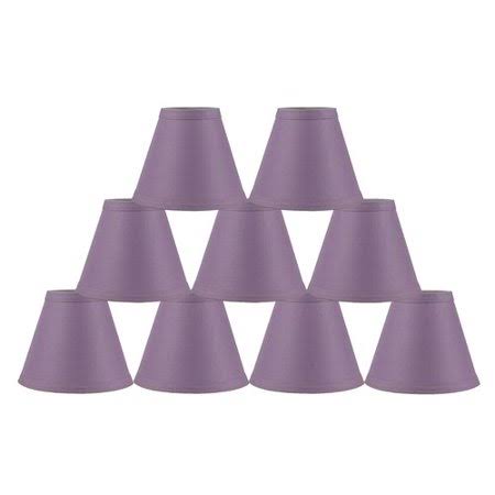 Linen Candelabra Shade Set of 9 X98887