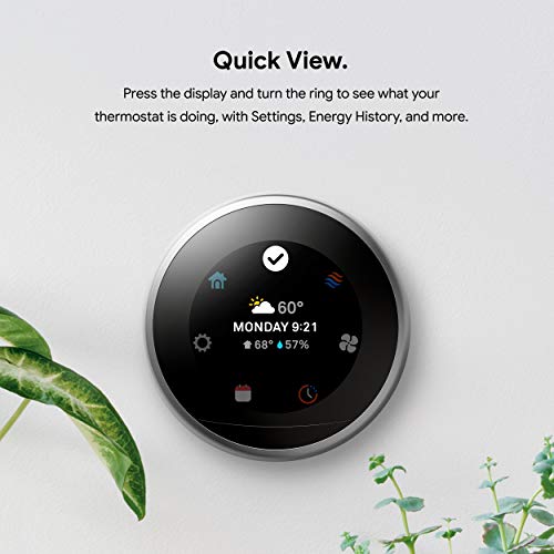 White Programmable Smart Thermostat W439