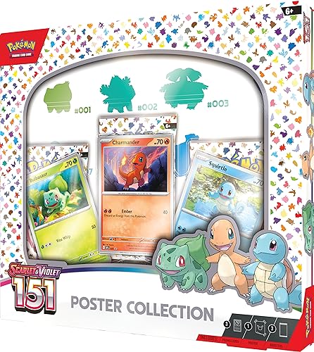 Pokemon TCG Scarlet & Violet 3.5 Poster Collection J3586