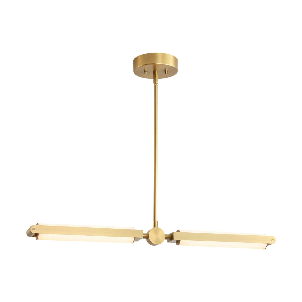 2-Light Integrated LED Contemporary Pendant X760715