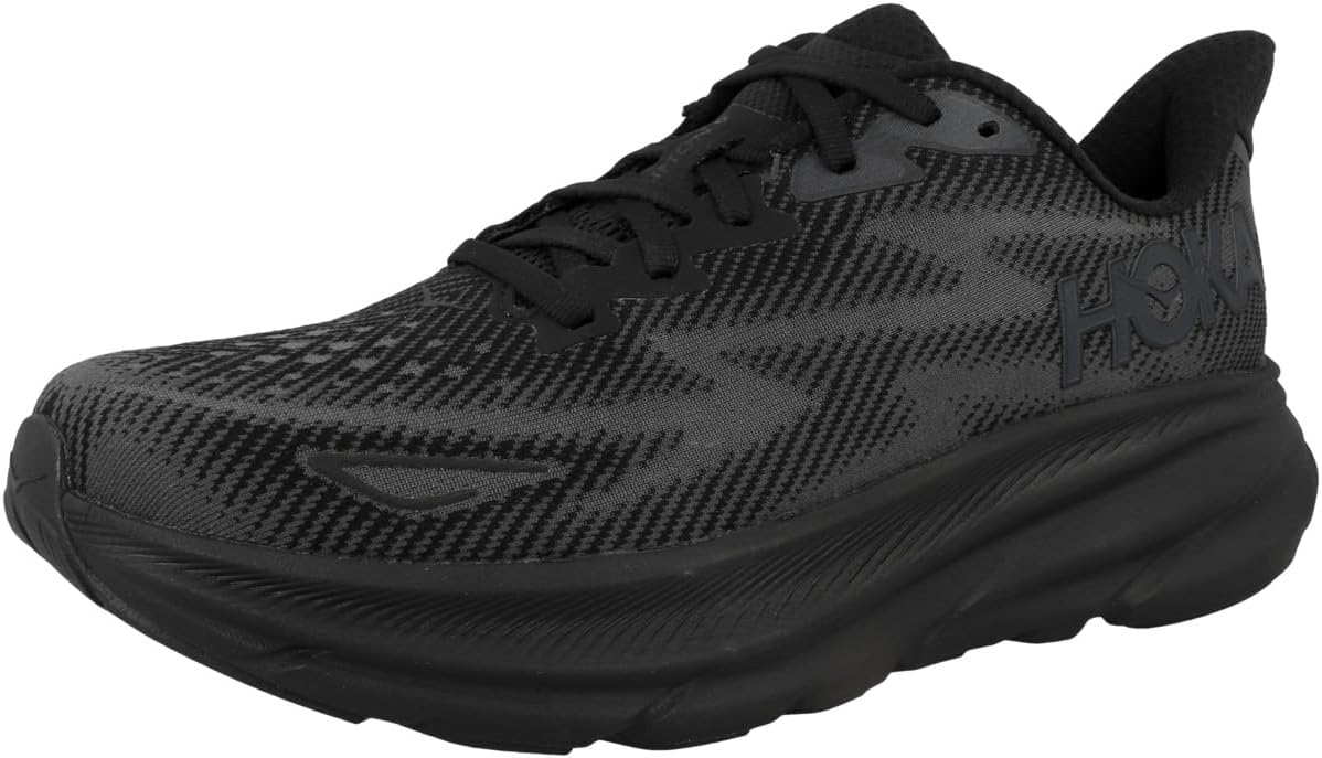 Black Clifton 9 Sneaker E62006