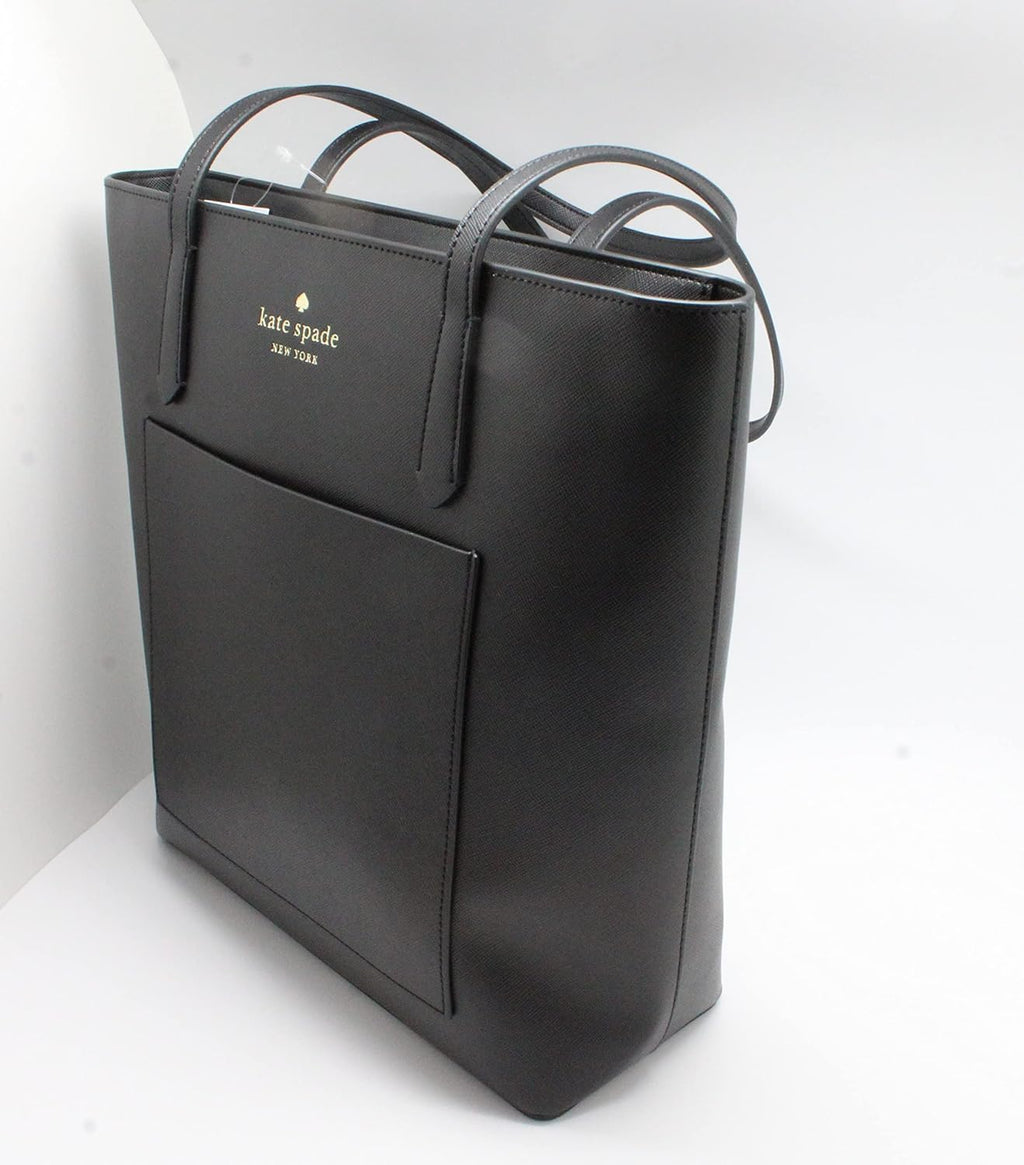 Black Leather Tote F5811