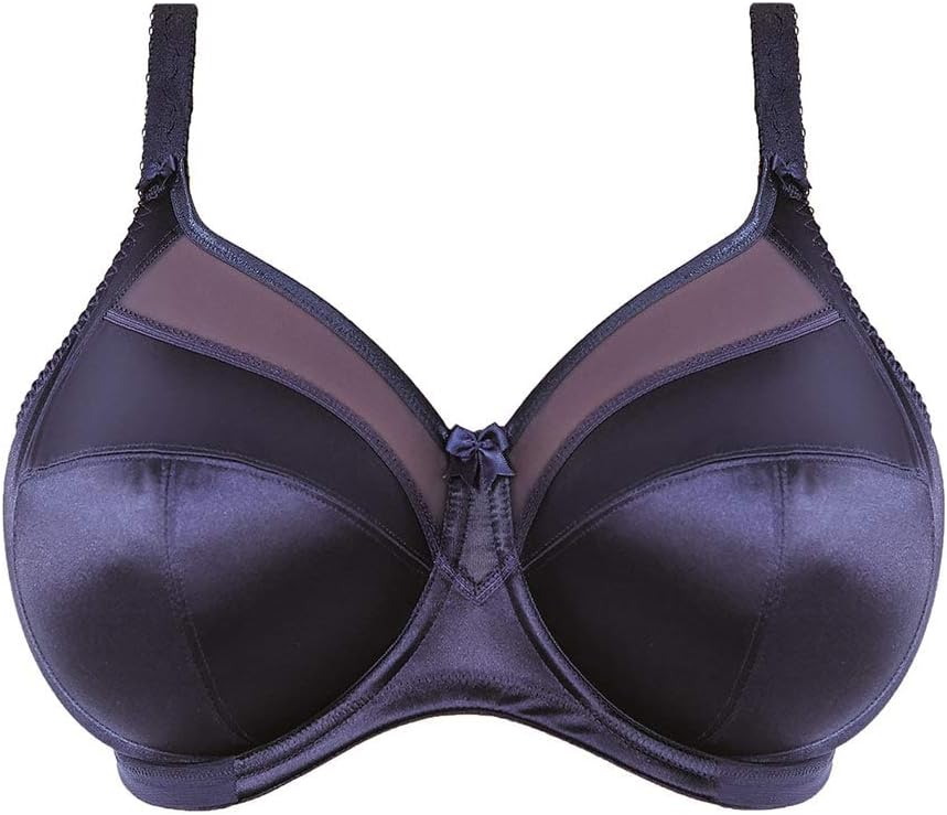 Plus-Size Keira Banded Underwire Bra, Ink, 38J R7691