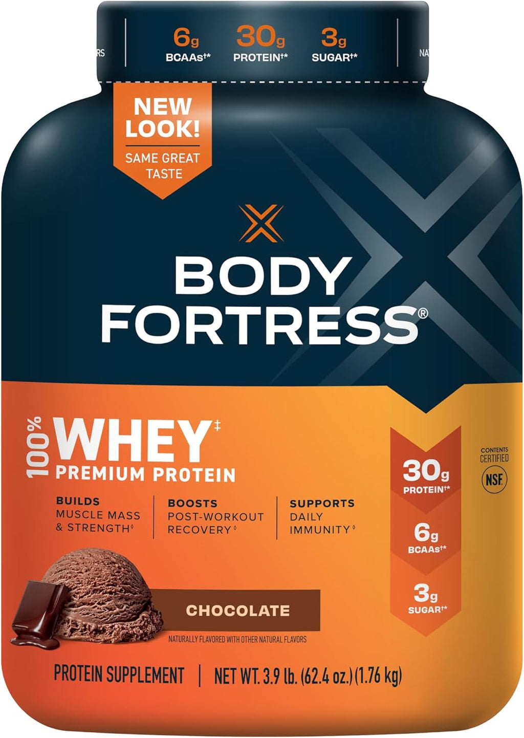 Vanilla & Chocolate Whey Protein Powder 3.9lbs Y77859