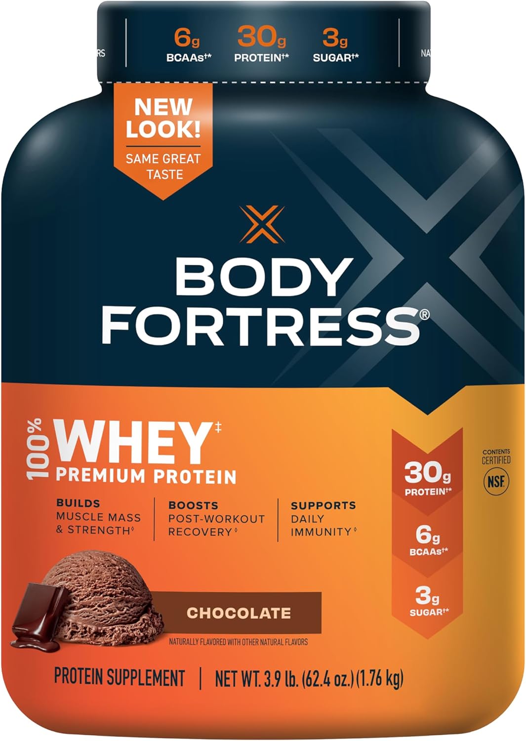 Vanilla & Chocolate Whey Protein Powder 3.9lbs Y77859