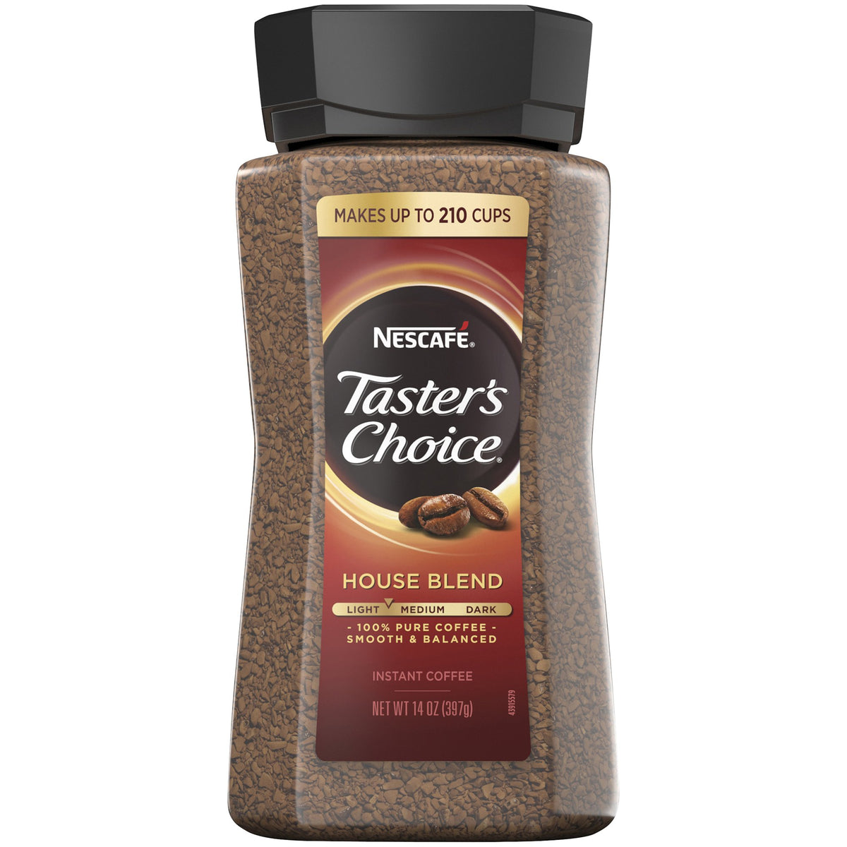 Decaf House Blend Instant Coffee - 14 oz I4375