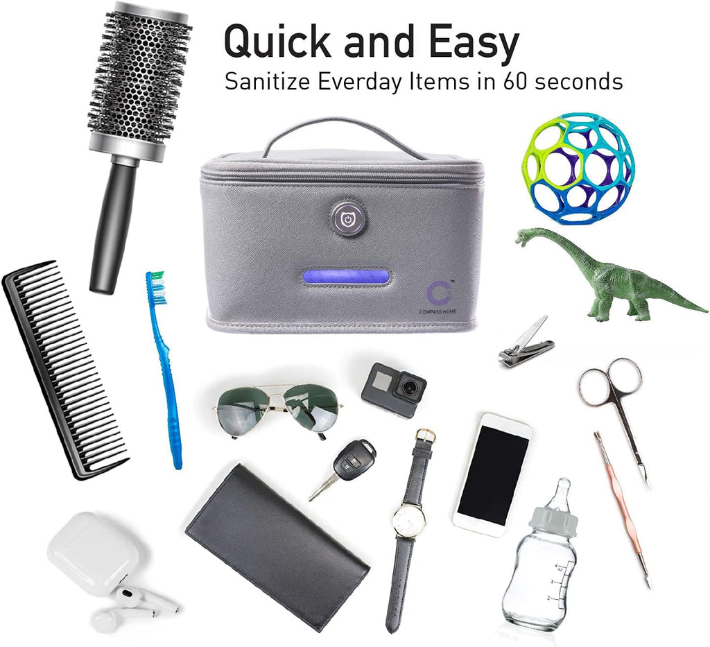 Portable UV-C LED Sanitizer Case with Child Lock I272002