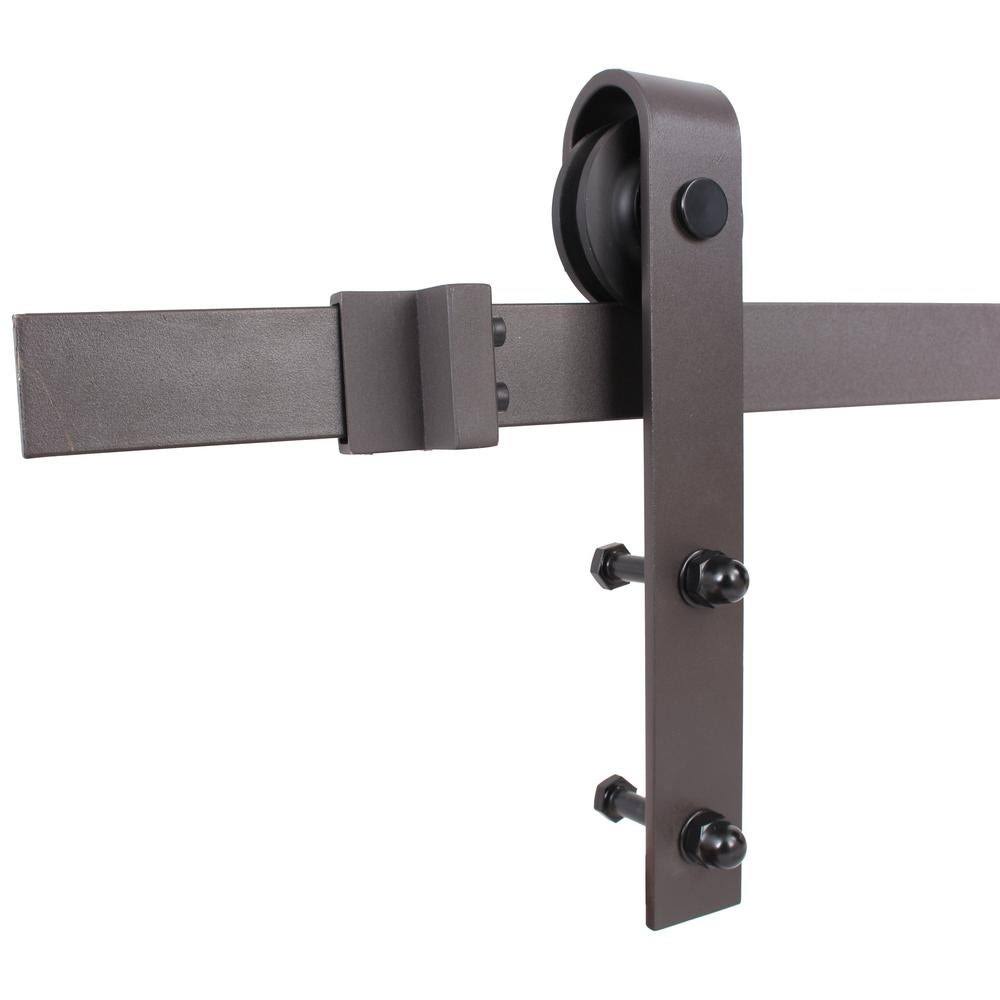Stained Double Barn Door with Hardware Kit A3616