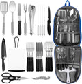 Portable Stainless Steel Camping Utensil Set V4943