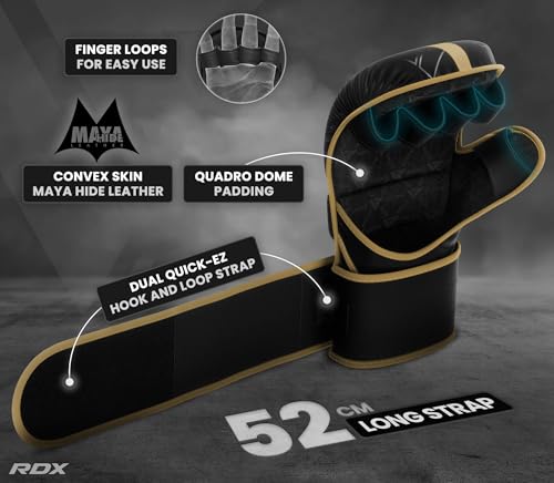 Maya Hide Leather MMA Gloves L6447