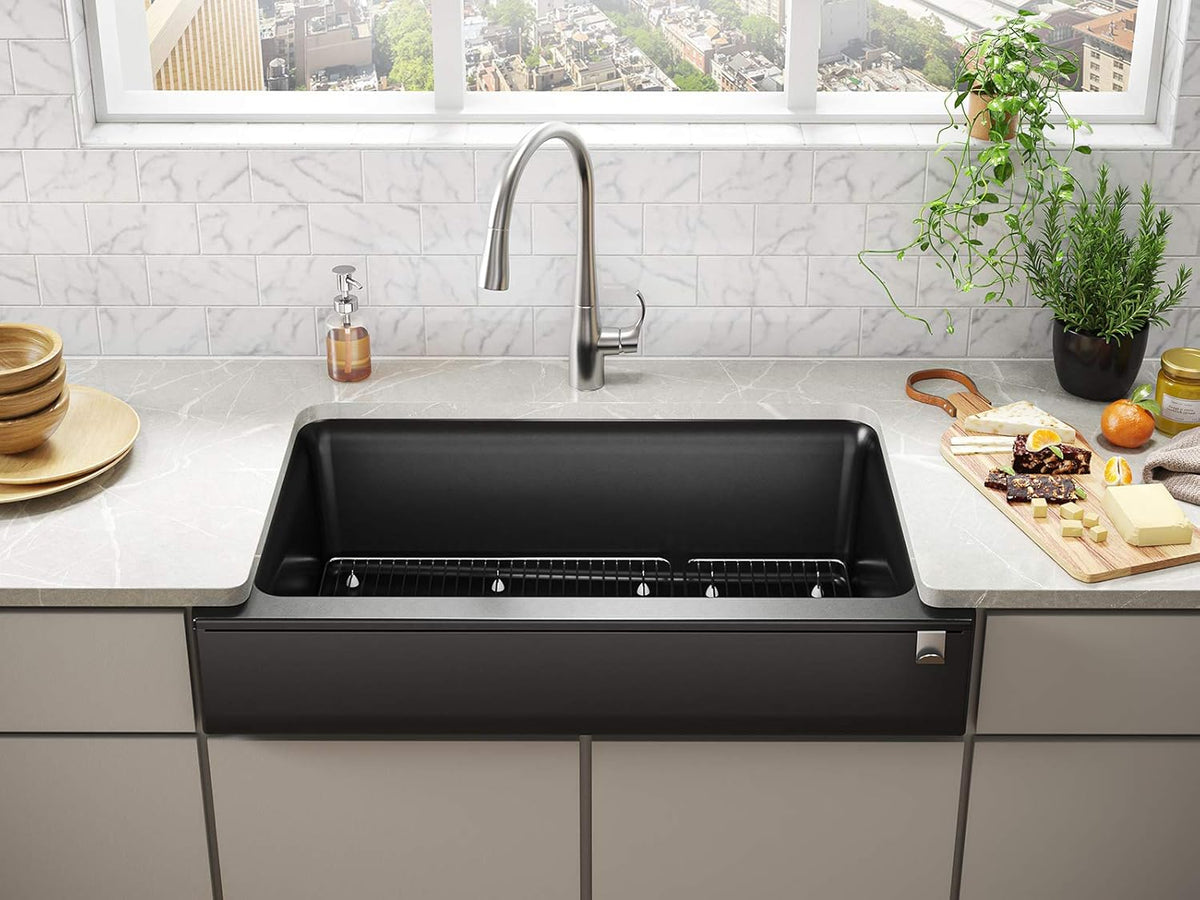 Matte Black Kitchen Sink Q899