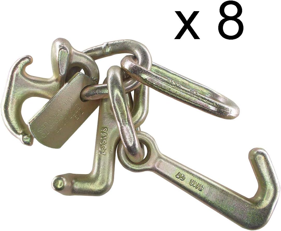 8 Pack Heavy-Duty Forged Cluster Hook Y99538