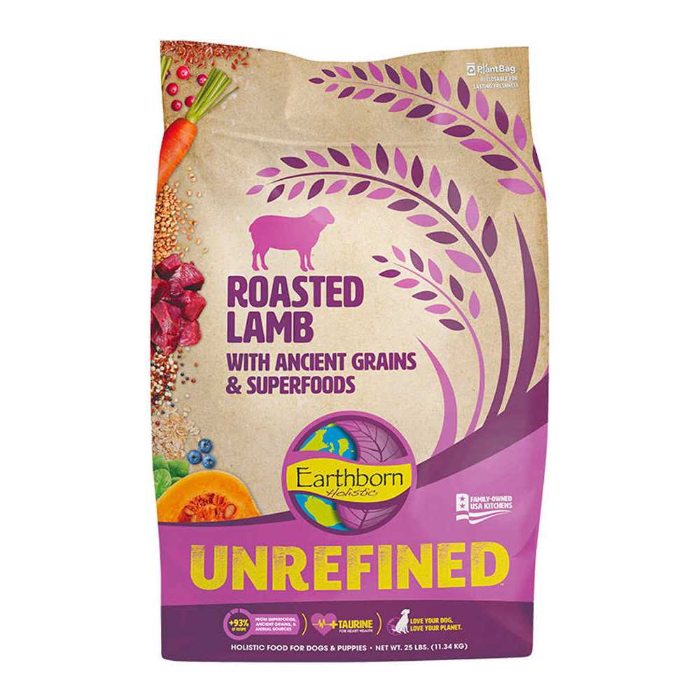 Unrefined Roasted Lamb with Ancient Grains & Superfoods Dry Dog Food O82247