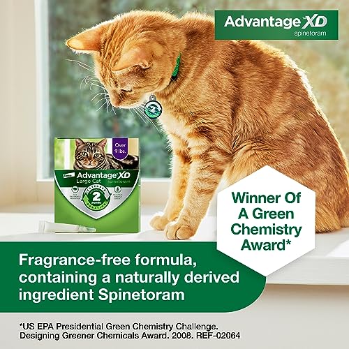 Large Cat Flea Prevention Treatment, 4 Topical Doses Z5030