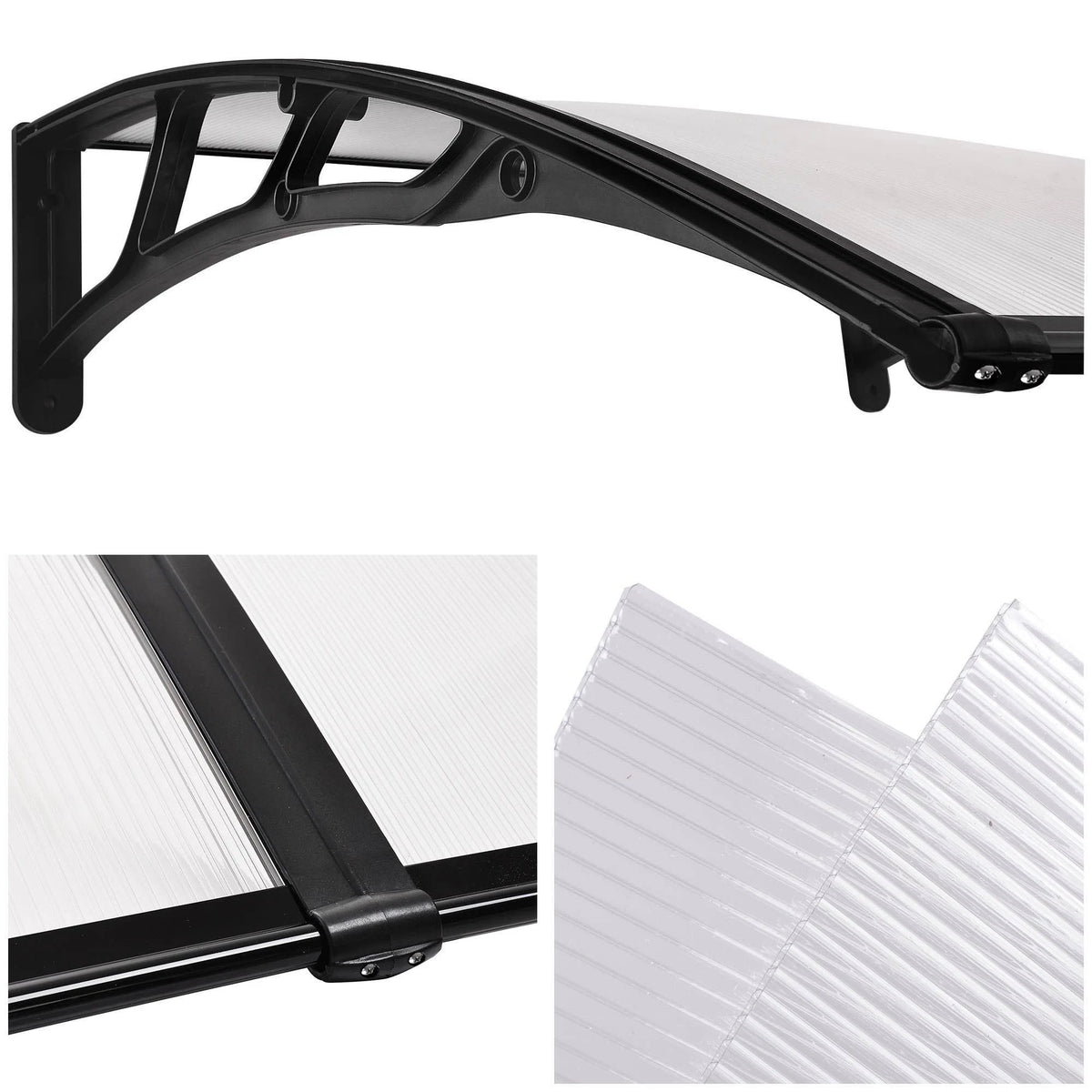 Clear Polycarbonate Hollow Sheets T32942