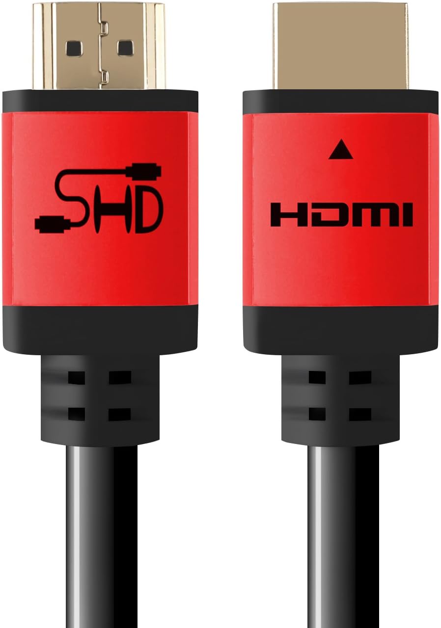 75 Feet HDMI Cable with Signal Booster 4K 3D 1080P CL3 Rated Black P82763
