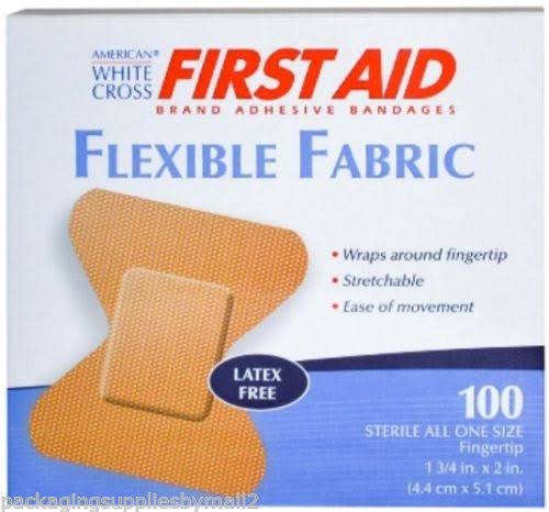 Adhesive Bandage Fingertip 1.75 inch x 2 inch 1000 Bandages L54265