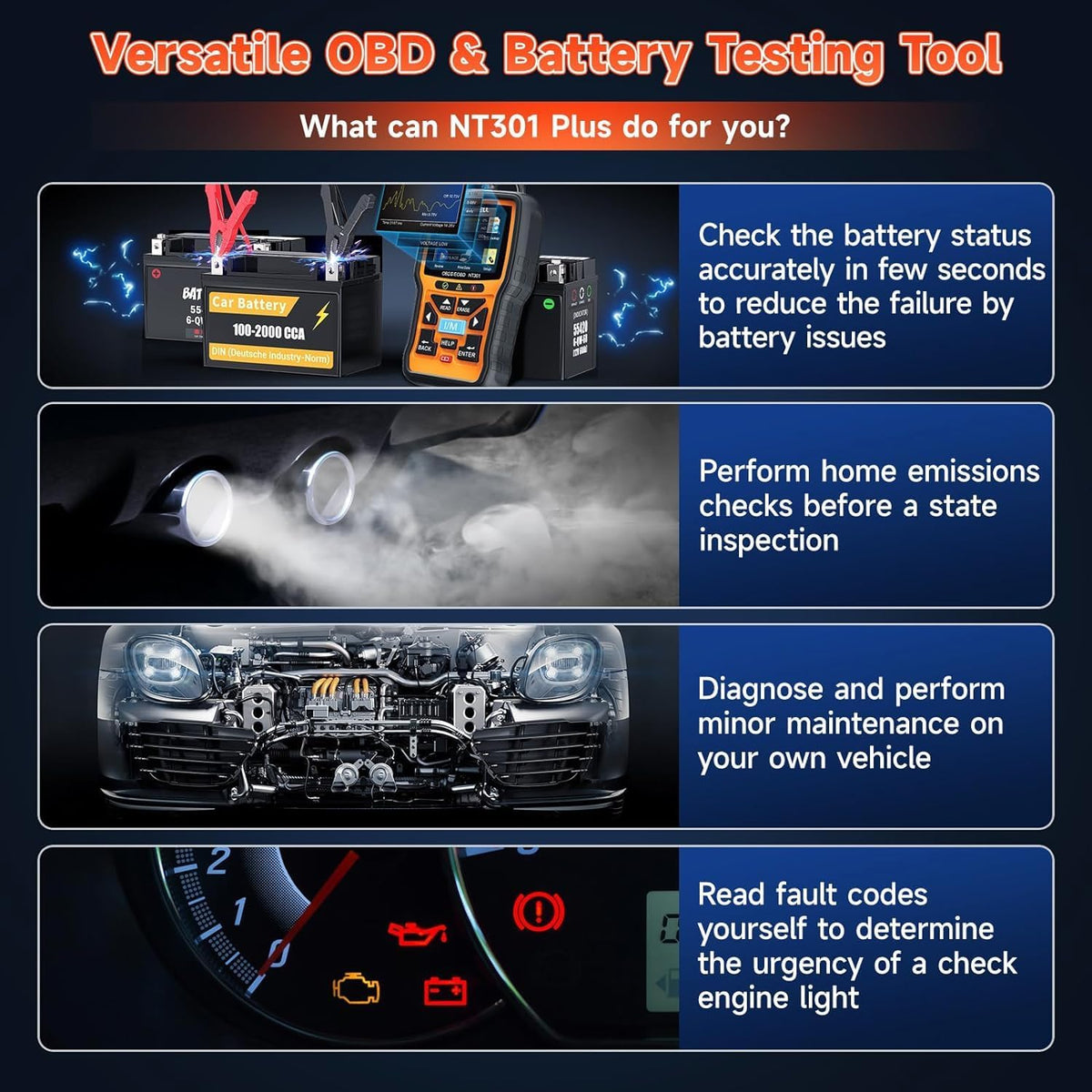 OBD2 Scanner T4393