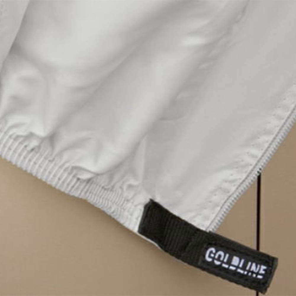 Tan Gray Waterproof Heavy Duty RV Cover M656