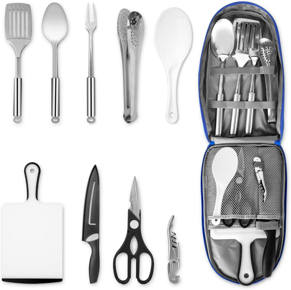 Portable Stainless Steel Camping Utensil Set V4943