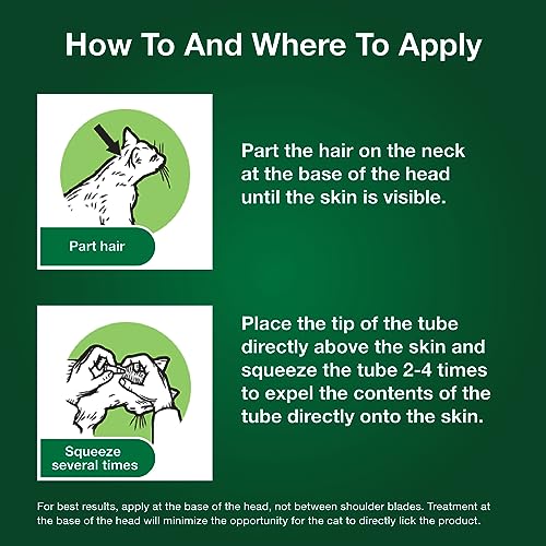 Large Cat Flea Prevention Treatment, 4 Topical Doses Z5030