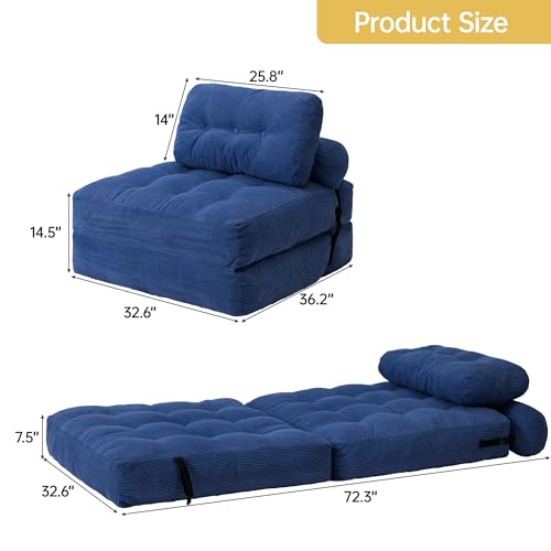 Grey Folding Sofa Bed G412711