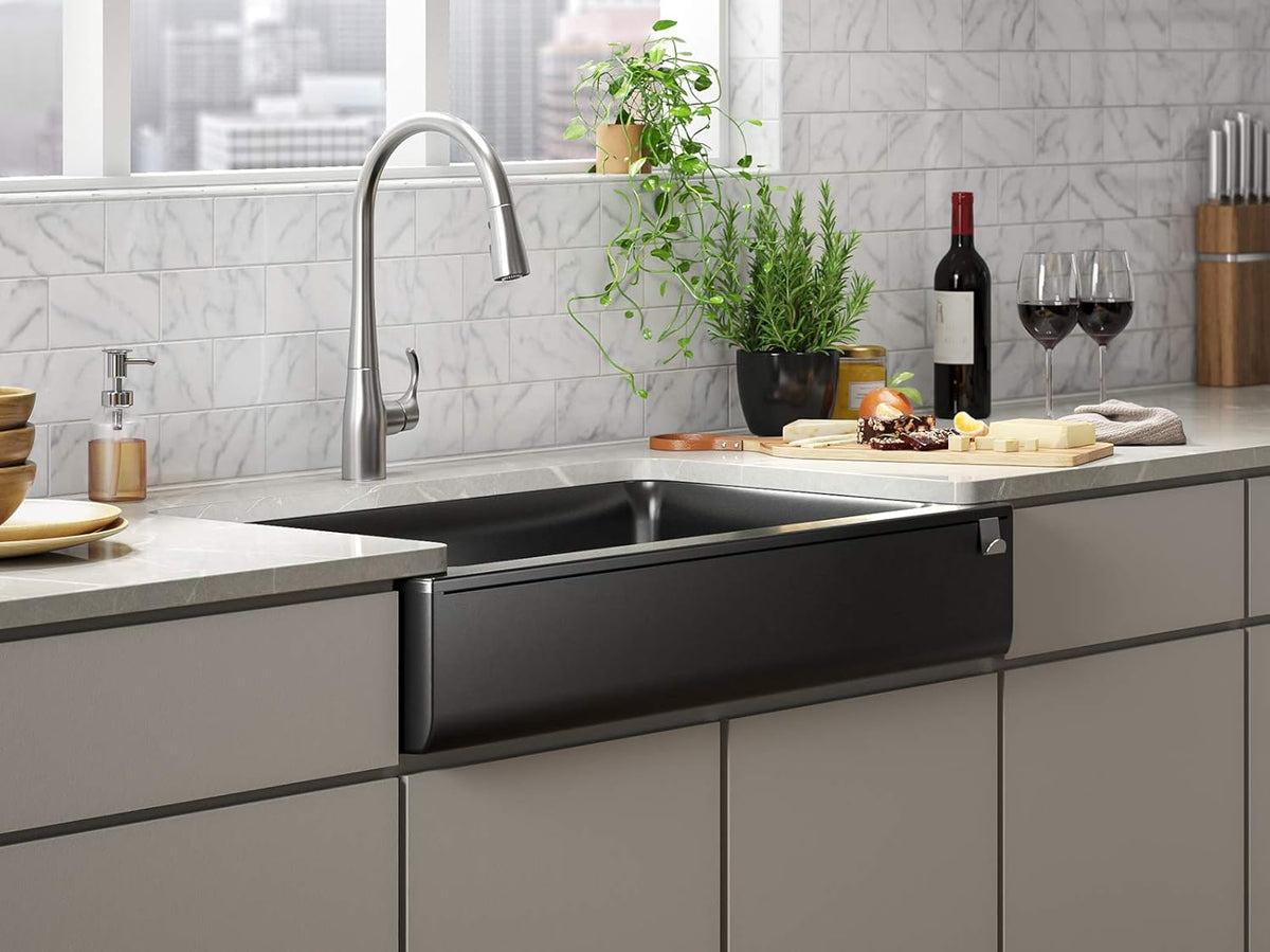 Matte Black Kitchen Sink Q899