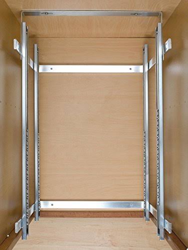 12 in. Pull-Out 2-Tier Base Cabinet Cookware Organizer E7821