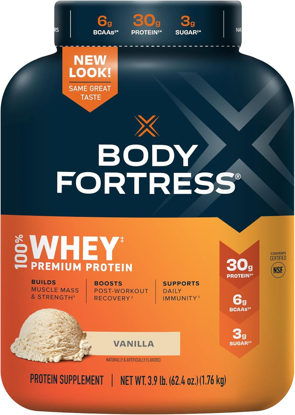 Vanilla & Chocolate Whey Protein Powder 3.9lbs Y77859
