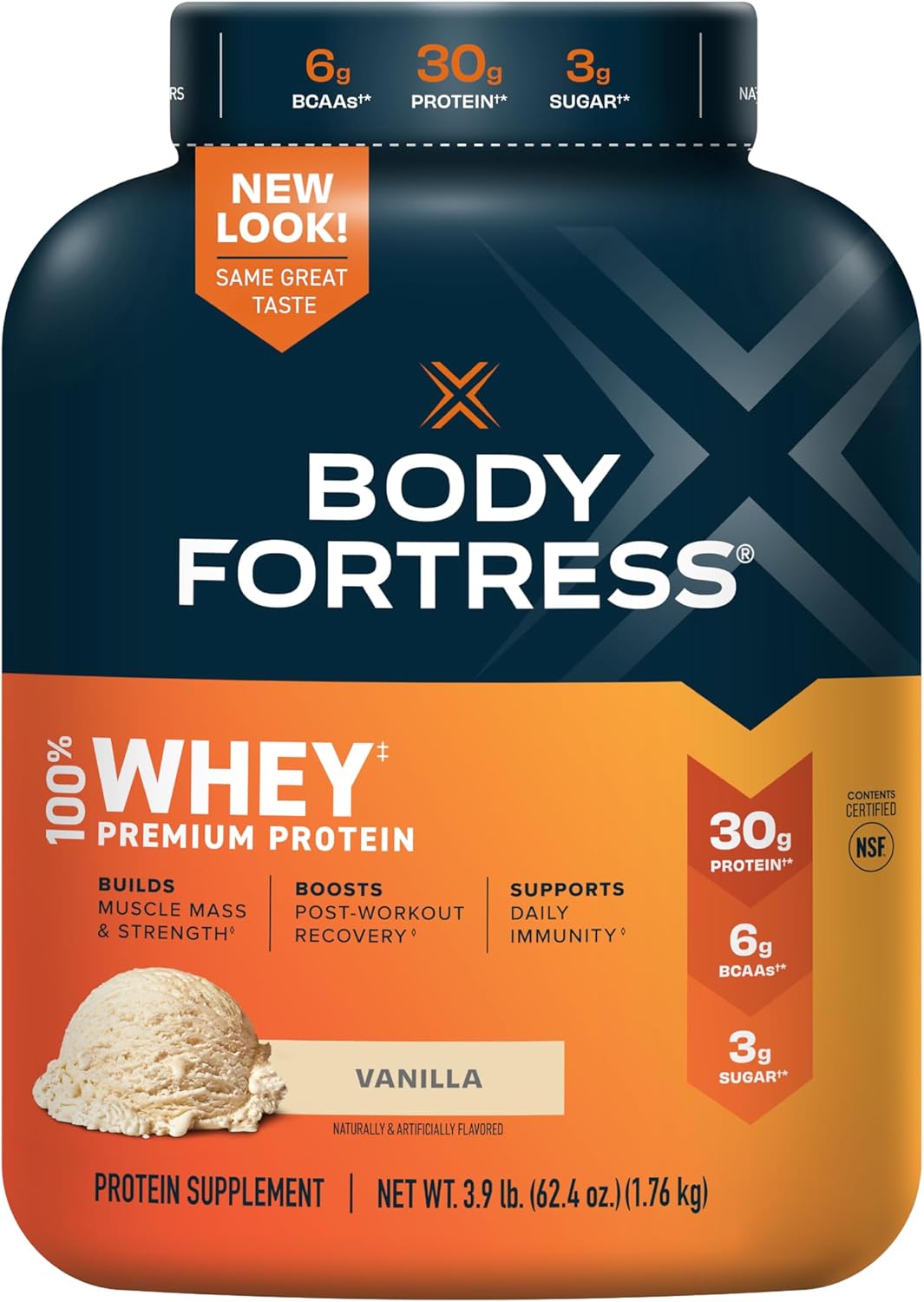 Vanilla & Chocolate Whey Protein Powder 3.9lbs Y77859