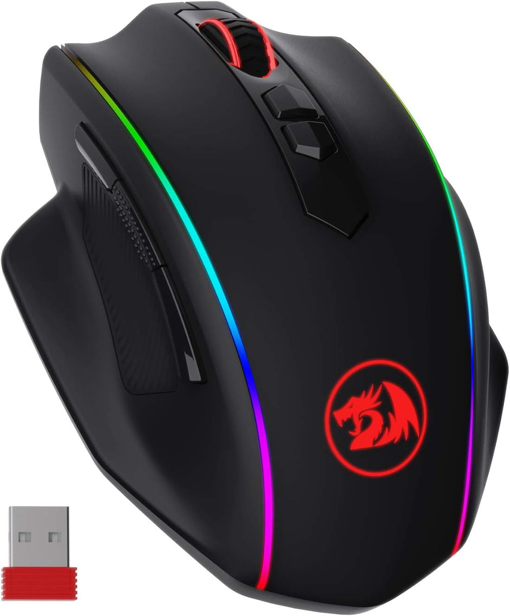 Wireless Gaming Mouse, 16000 DPI RGB Backlight D70725