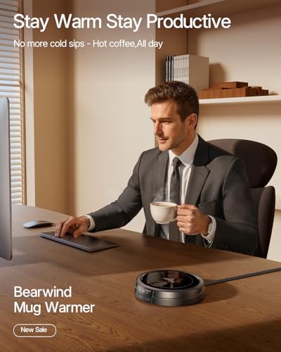 50W Fast Heating Cup Warmer with Smart Display Y178