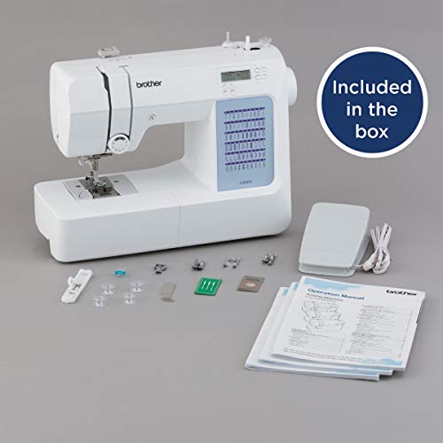60 Built-in Stitches Computerized Sewing Machine with LCD Display D765194