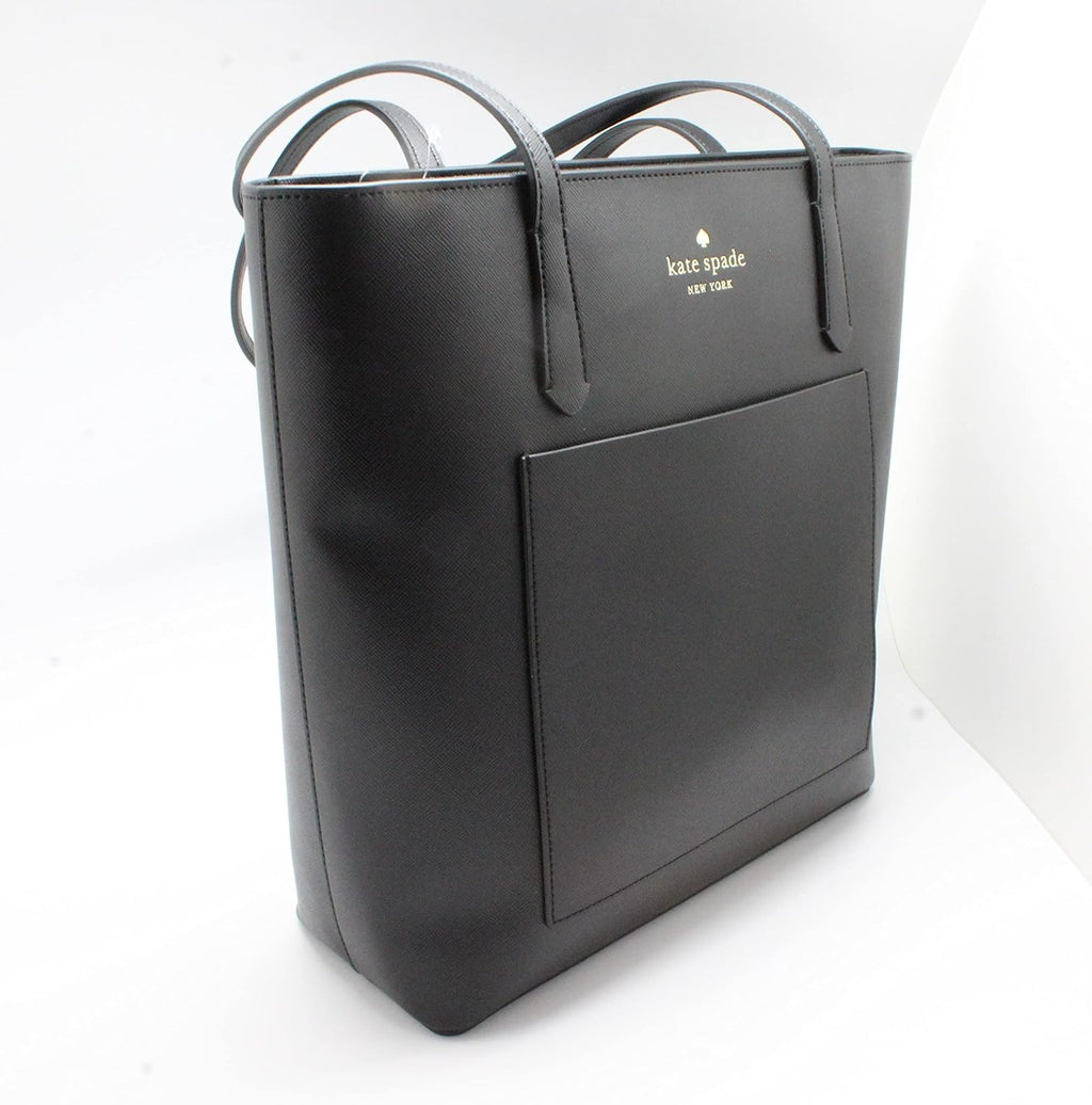 Black Leather Tote F5811