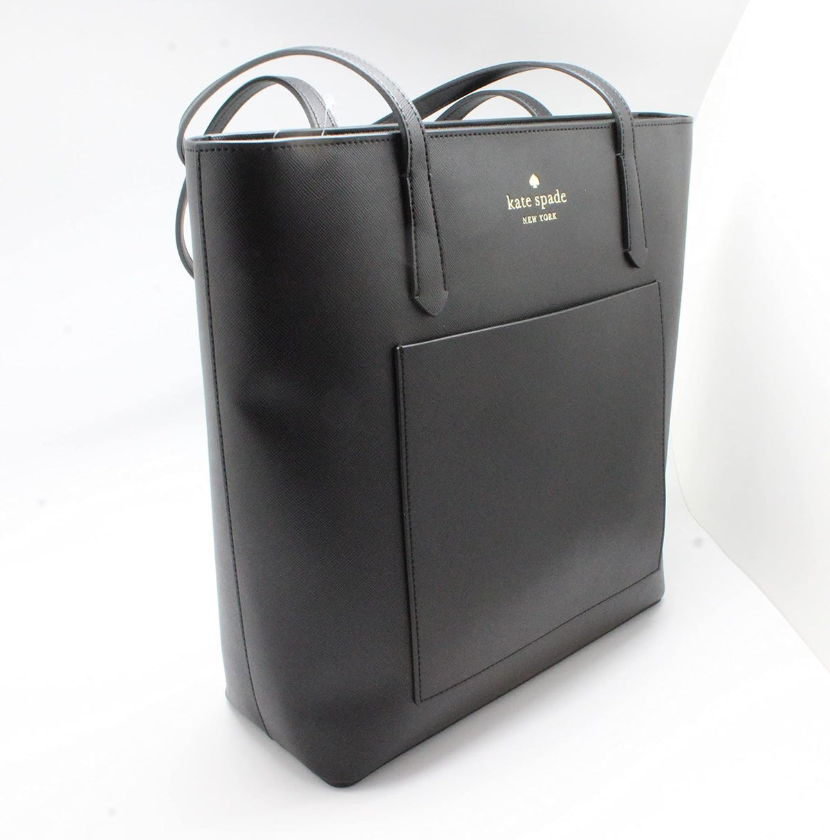 Black Leather Tote F5811