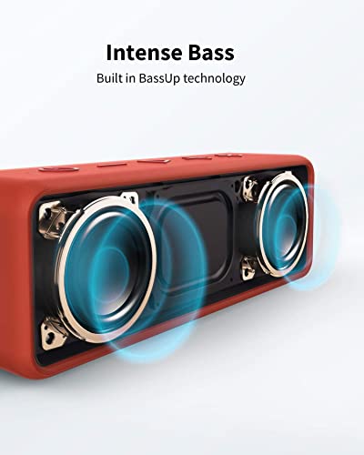 Portable Bluetooth Speaker with Stereo Sound, IPX7 Waterproof, 24-Hour Playtime Y3347